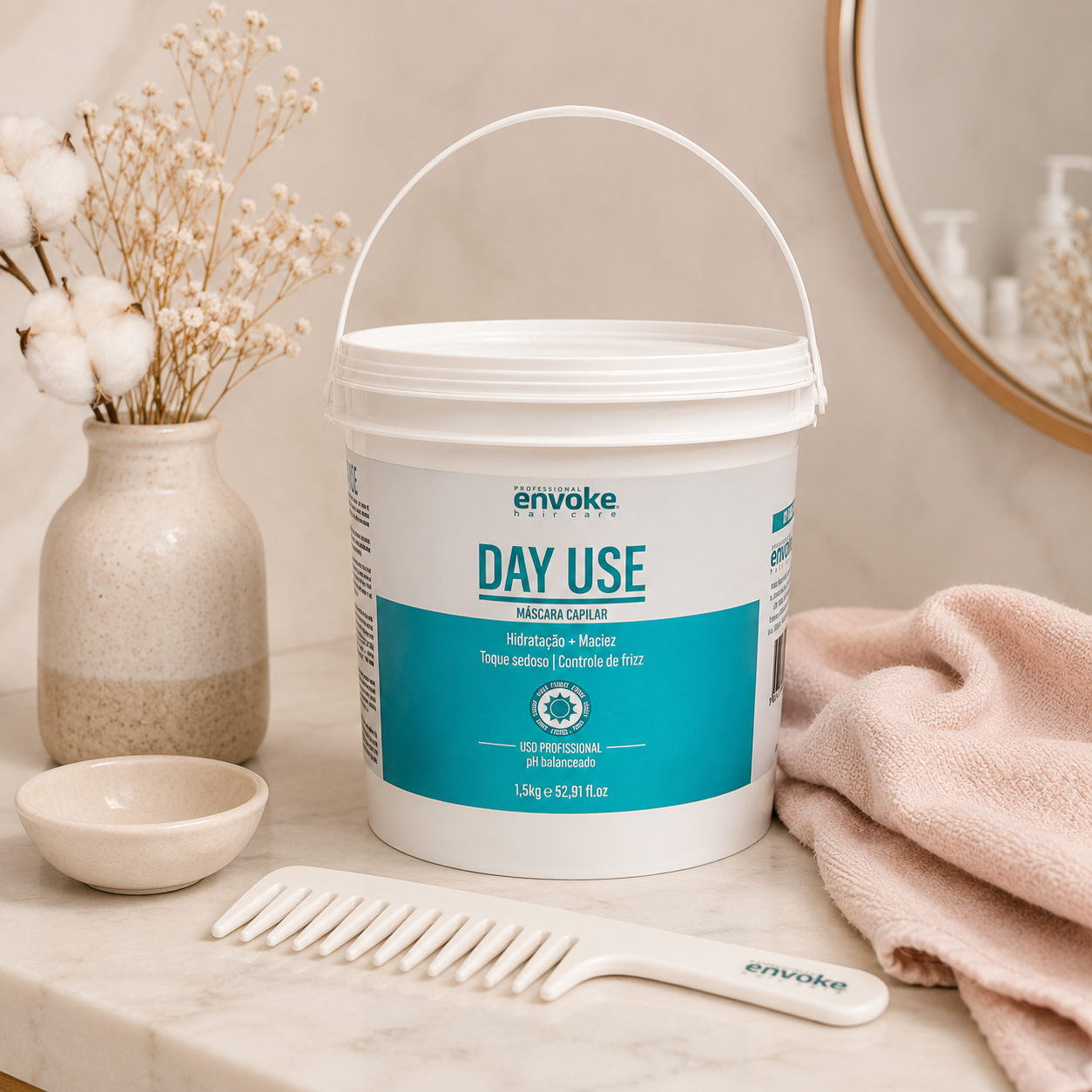 Hidratação e maciez — Máscara Day Use 1,5kg
