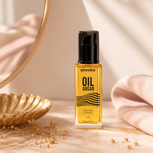 Brilho e nutrição — Óleo Argan 30ml