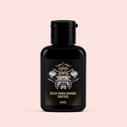 Barba alinhada — Óleo para Barba Racing 30ml