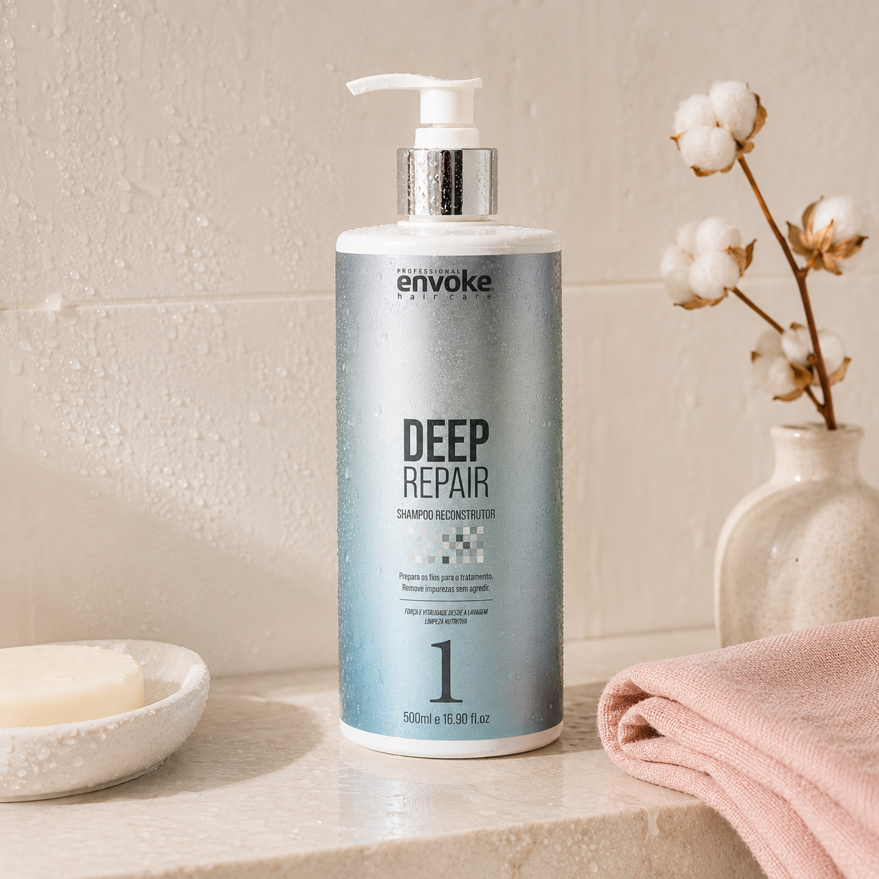 Limpeza nutritiva — Shampoo Deep Repair 500ml
