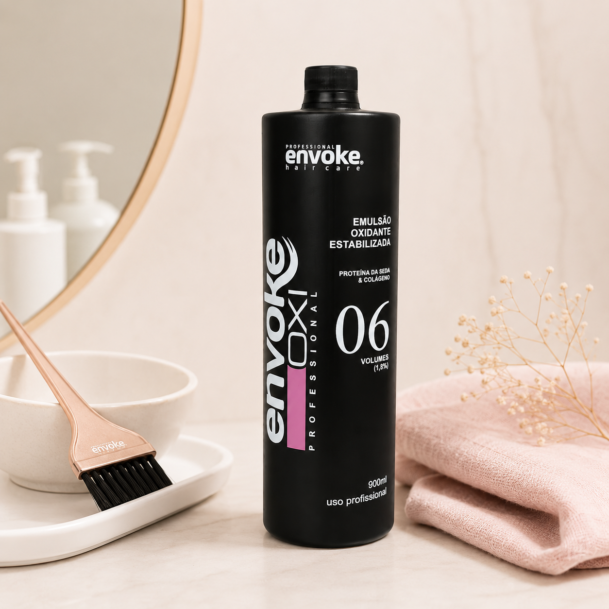 Controle profissional — Oxidante Envoke 6V 900ml