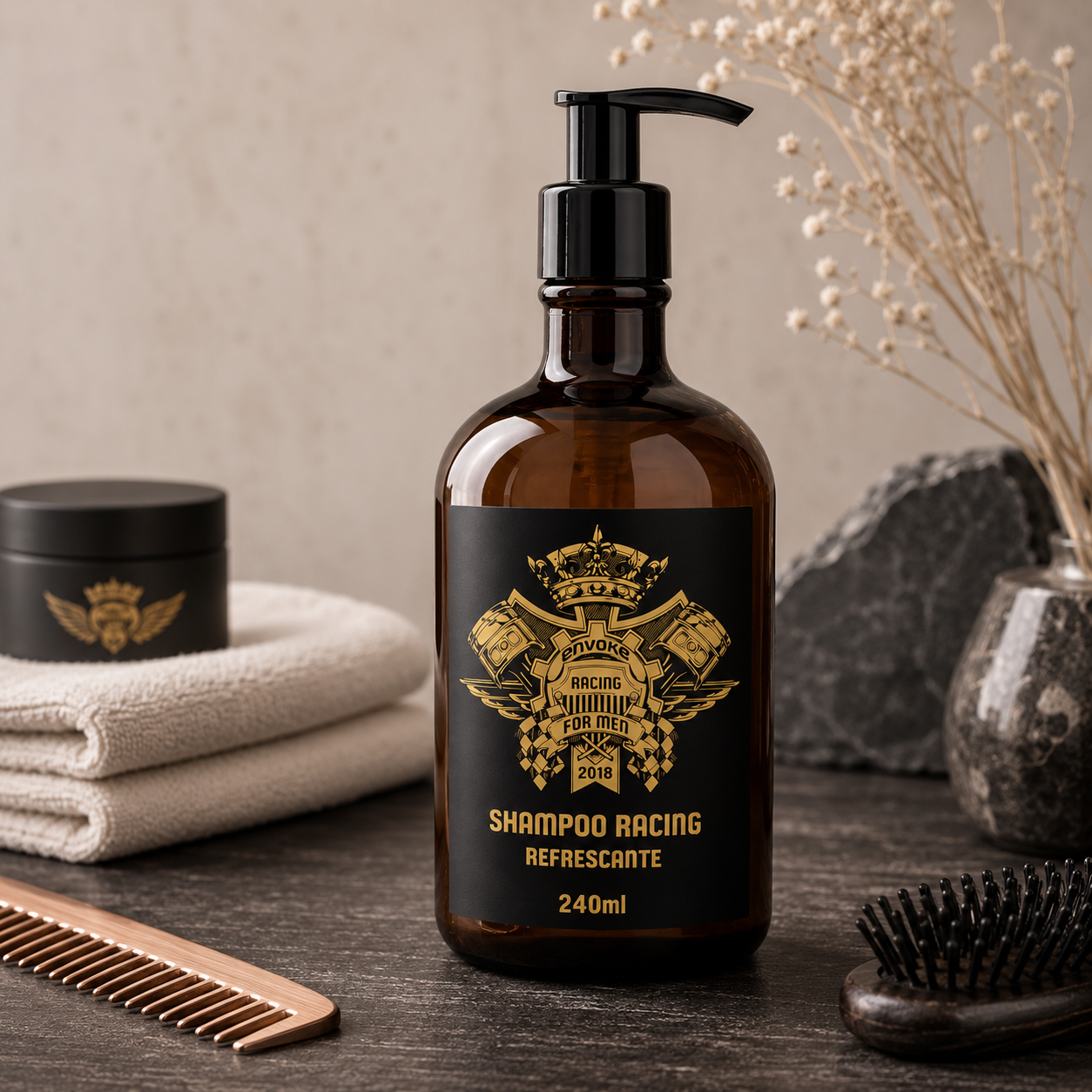 Limpeza refrescante — Shampoo Racing 240ml