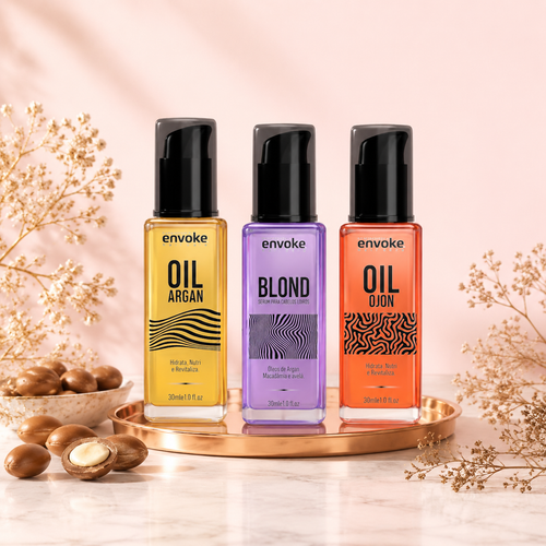 Brilho Premium — Kit Óleos Profissionais 30ml